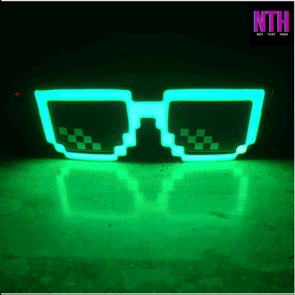 NTH Neon Pixel Shades | Not That High