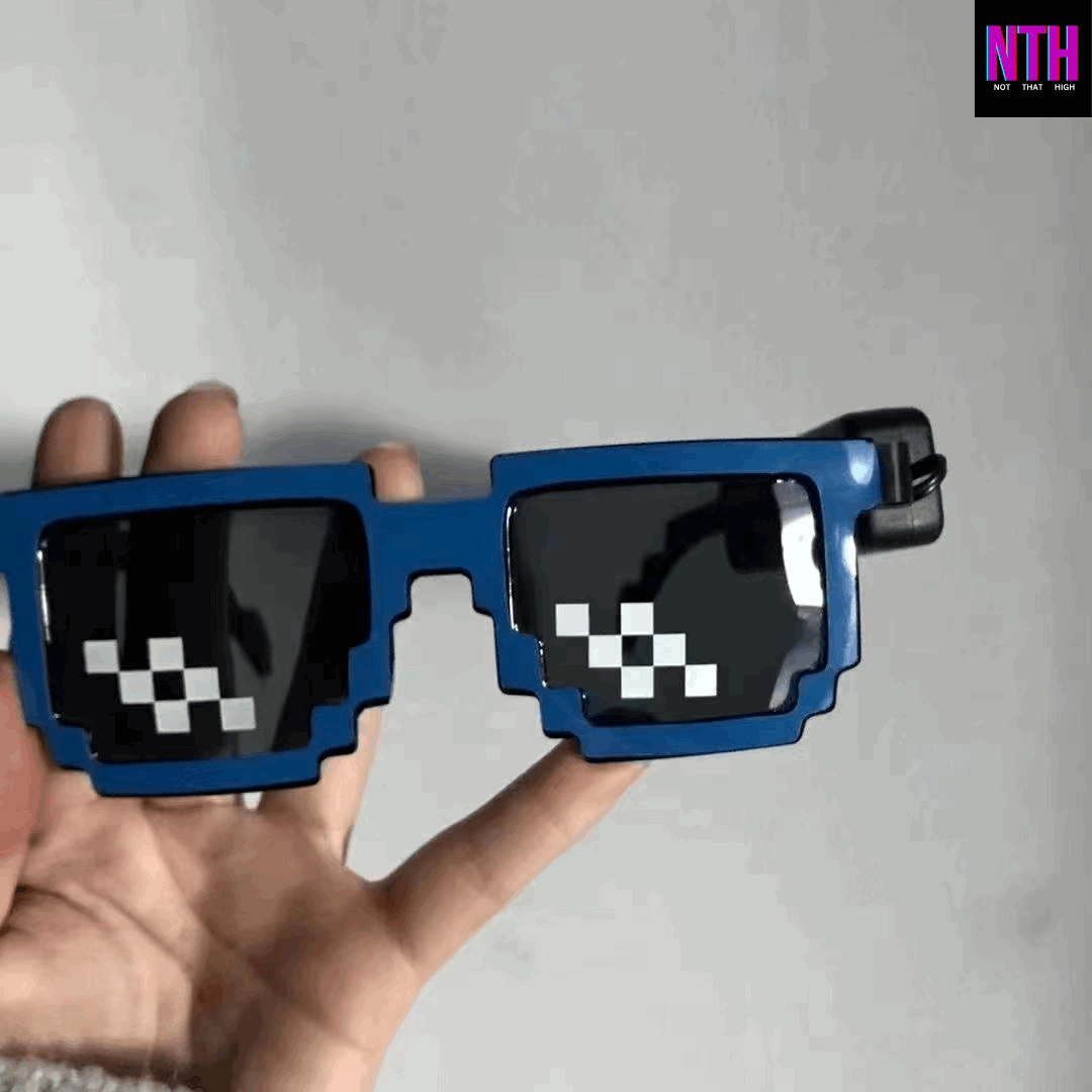 NTH Neon Pixel Shades | Not That High
