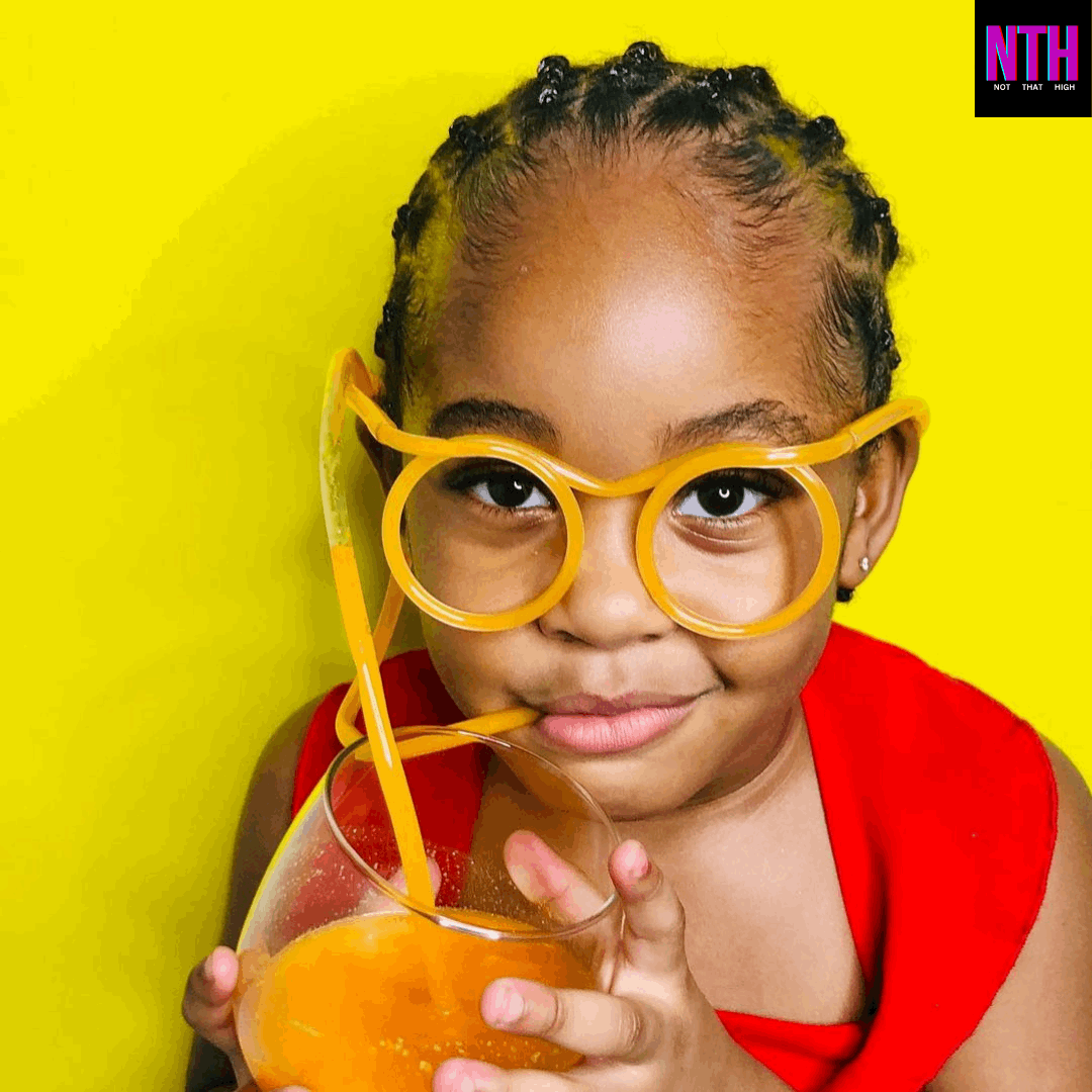 NTH Silly Straws – Funny Party Drink Accessories – Not that high