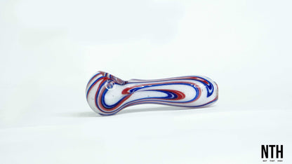 OnlyBongs Swirl Glass Pipe | Not That High