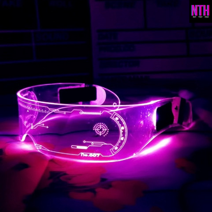 NTH Cyberpunk  Futuristic Glasses