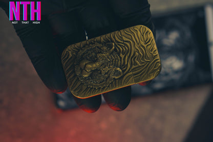 NTH Tiger Eye Emblem (Gold) Lighter